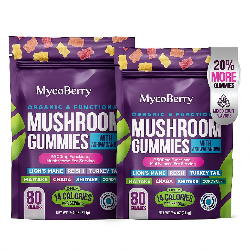 MYCOBERRY™ - MUSHROOM GUMMIES