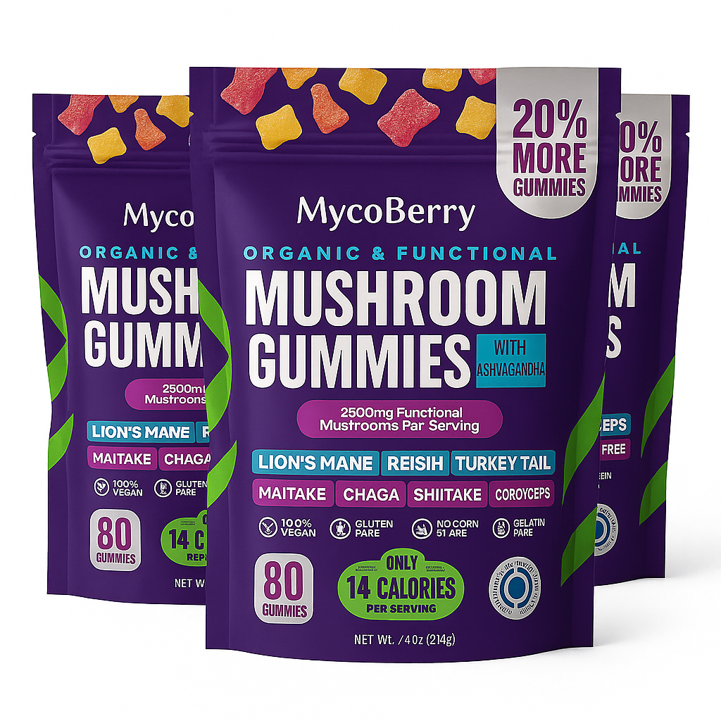 MYCOBERRY™ - MUSHROOM GUMMIES