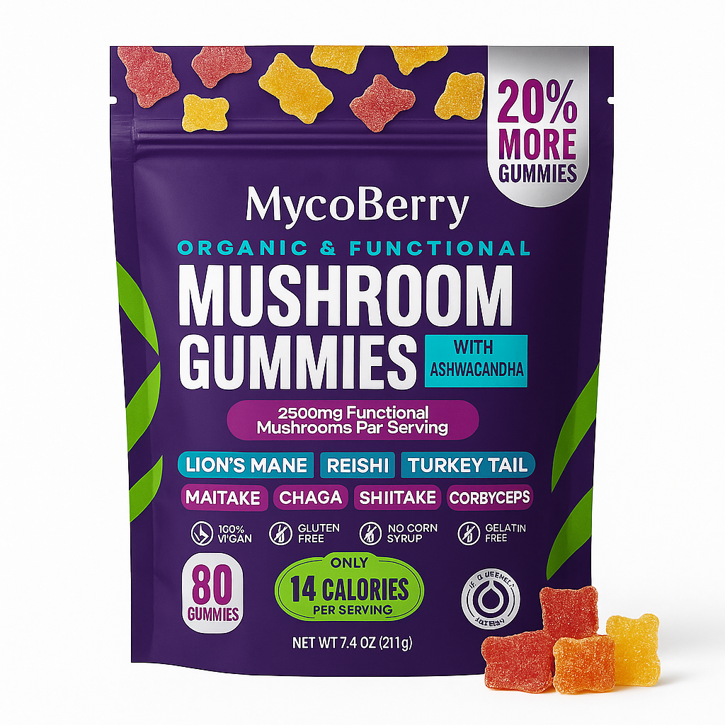 MYCOBERRY™ - MUSHROOM GUMMIES